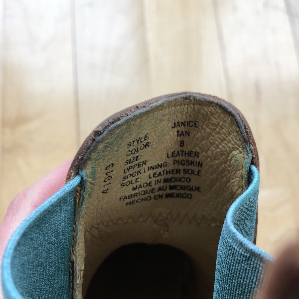 Free People Brown Leather Booties - Picture 5 of 6